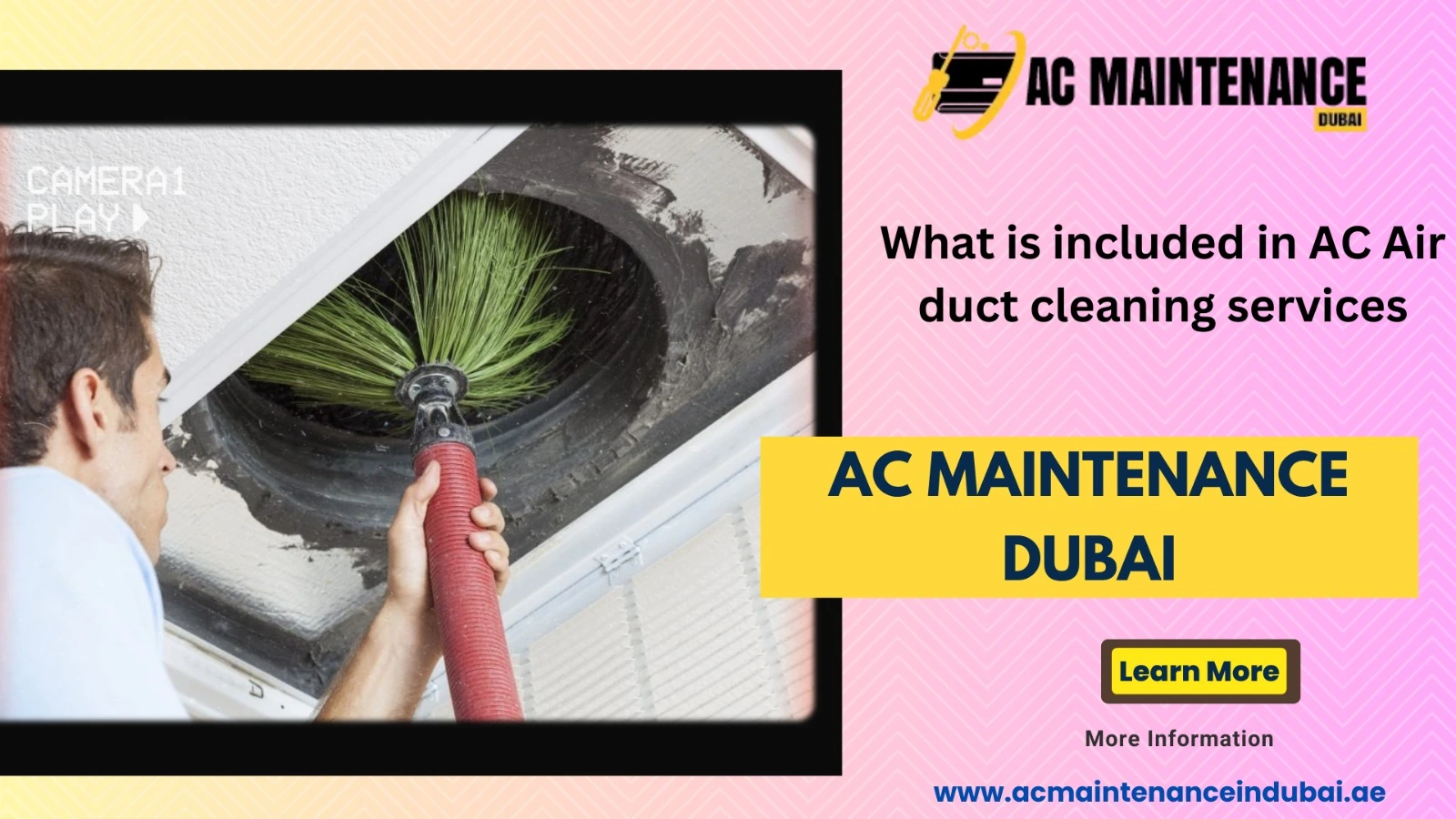 What is included in AC Air duct cleaning services