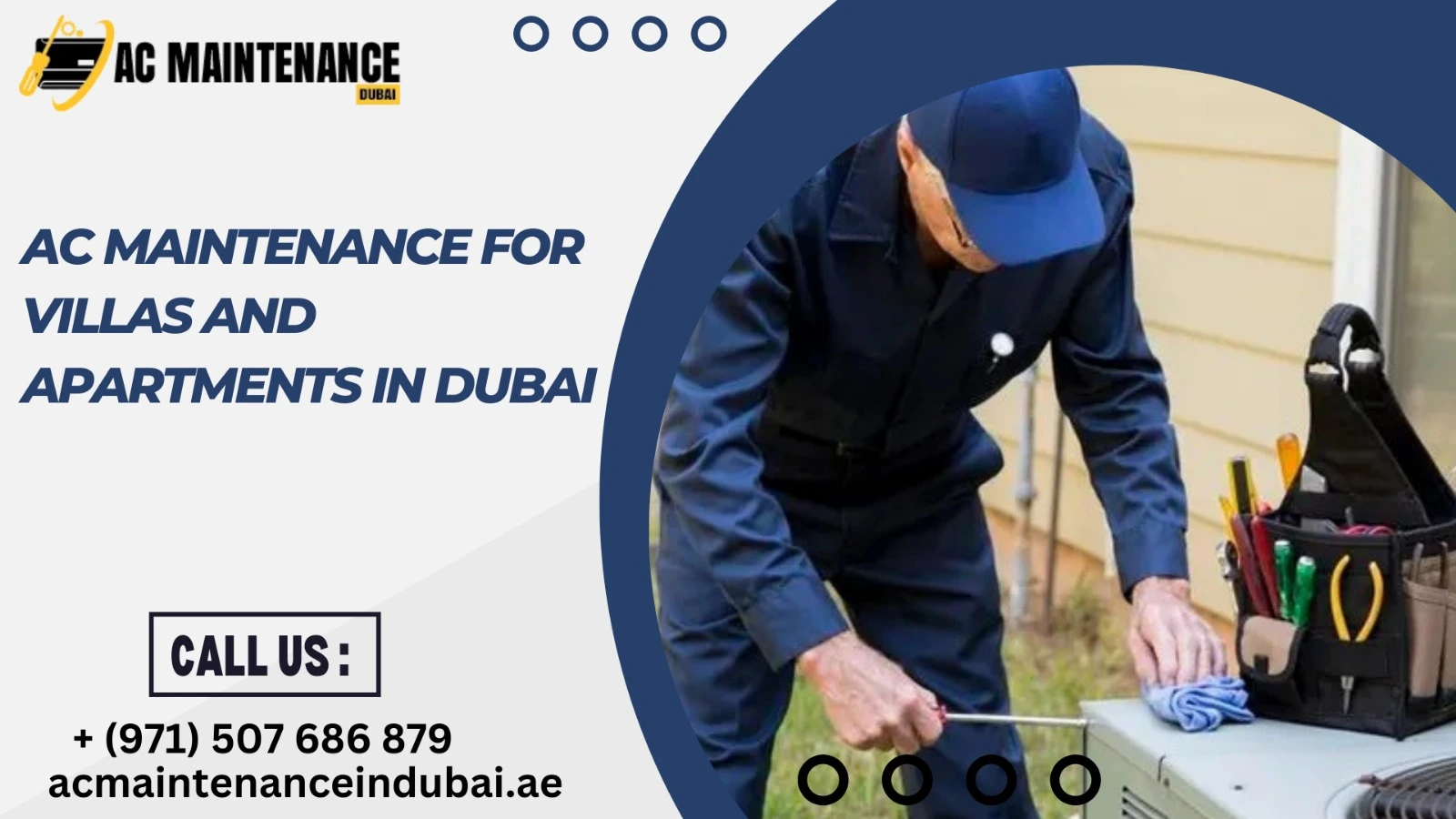 AC maintenance for villas and apartments in Dubai